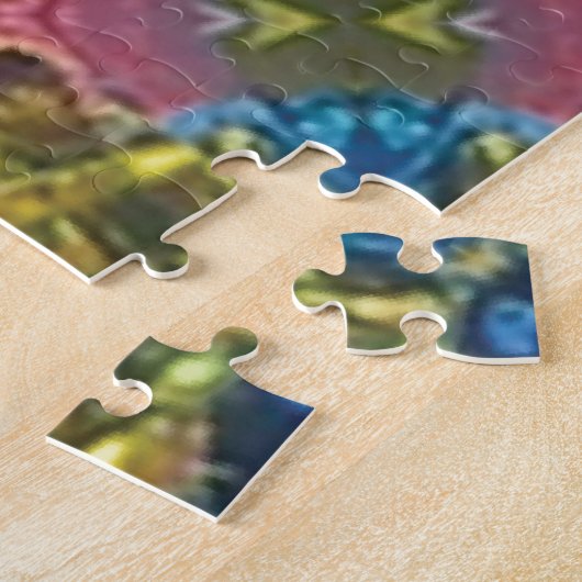 Défi de puzzle multicolore unique (Côté)