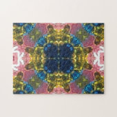 Défi de puzzle multicolore unique (Horizontal)