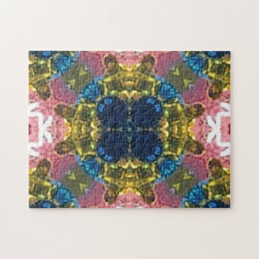 Défi de puzzle multicolore unique (Horizontal)