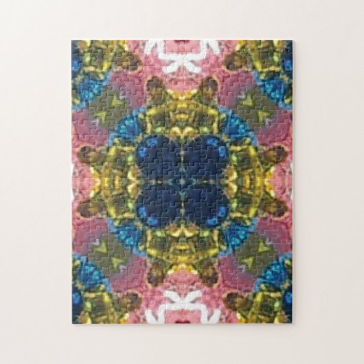 Défi de puzzle multicolore unique (Vertical)