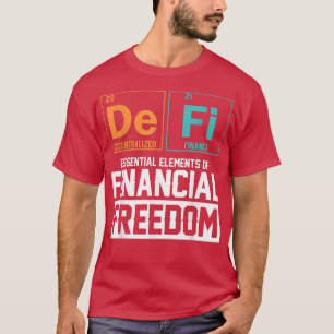 Defi Decentralised Finance Elements T-shirt