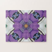 Défi unique Puzzle blanc violet (Horizontal)