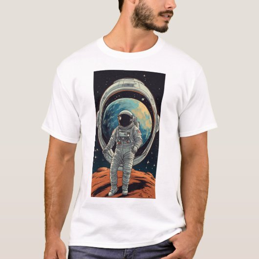 Défier de gravité : T-shirt Odyssée spatiale (Devant)