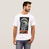 Défier de gravité : T-shirt Odyssée spatiale (Devant entier)