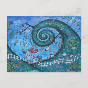 Défier les cartes postales de gravité