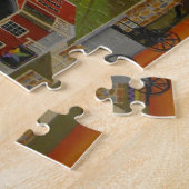 Défilé de puzzle d'édredons (Côté)