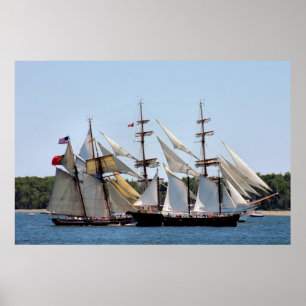 Défilé des voiles - affiche 2009 de Halifax, la