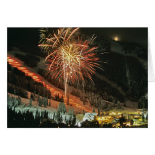 Défilé et feux d'artifice de torche pendant