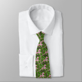 DÉFILÉ ROSE de CANICHE - cravate espiègle de (Attaché)