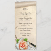 Défiler du menu mariage (Devant)