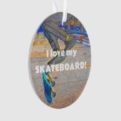 Défiler le pont - Trick de skateboard (devant)