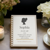 Defined by Name Spiral Notebook Notitieboek