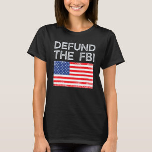Definieer het FBI Federal Bureau Anti FBI Corrupti T-shirt