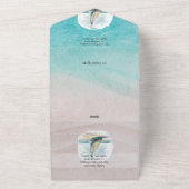 Définir le Faire-part de mariage de voile (Dehors)