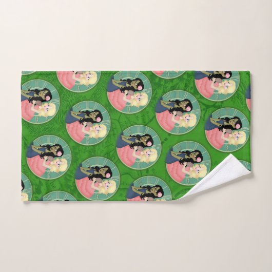 définir le lavage du vert (Serviette à main)