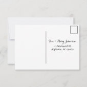 Définir le mariage de voile RSVP (Dos)