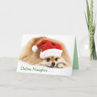 Définir une carte de Noël coquine