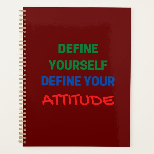 Définir Vous-Même Vous Définissez Votre Attitude (Devant)