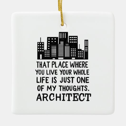 Definitie architect keramisch ornament (Voorkant)