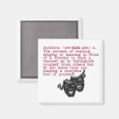 Definitie: Auditiemagneet Magneet (Voorkant / Achterkant)