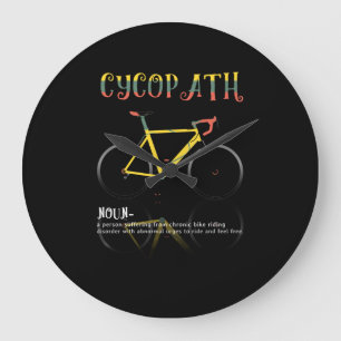 Definitie Funny Cycling Addict Gift for Grote Klok