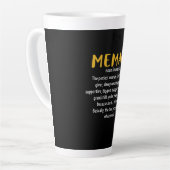 Definitie moederkunst latte mok (Linkerhoek)