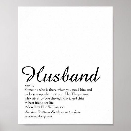 Definitie Script voor Aller Beste Echtgenoot Ooit Poster (Voorkant)