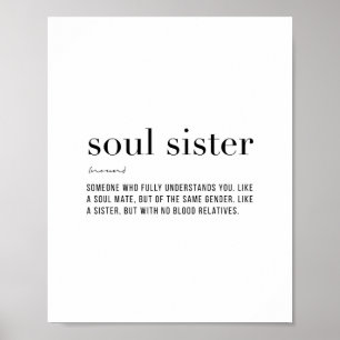 Definitie Soul Sister Poster