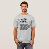 Definitie systeemracisme t-shirt (Voorkant volledig)