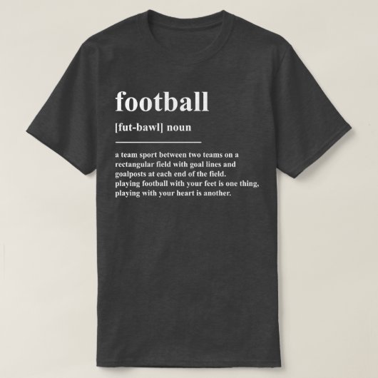 Definitie T-shirt (Design voorkant)