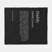 Definitie uw eigen, persoonlijk gepersonaliseerde  fleece deken (Voorkant (Horizontaal))