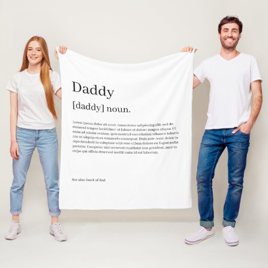 Definitie uw eigen, persoonlijk gepersonaliseerde  fleece deken (In situ)