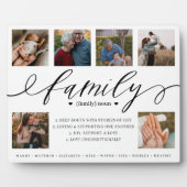 Definitie van aangepaste fotocollage in het archie fotoplaat (Voorkant)