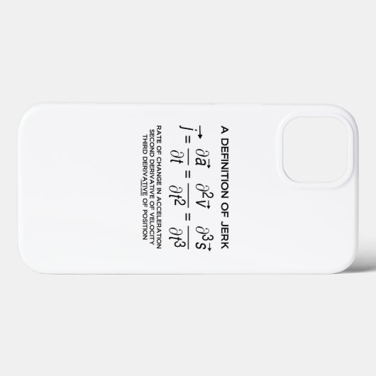 Definitie van aardfysicavergelijking Humor Case-Mate iPhone Case (Achterkant (horizontaal))