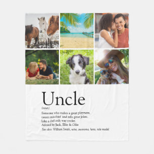 Definitie van beste neef ooit Foto 6 Modern leuk Fleece Deken