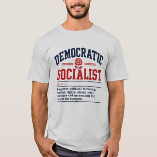 Definitie van democratisch socialisme t-shirt