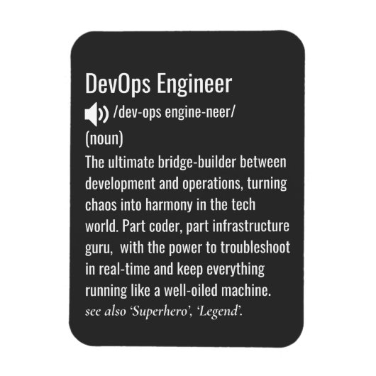 Definitie van DevOps-engineer  Magneet (Verticaal)