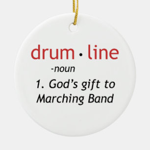 Definitie van Drumline Keramisch Ornament