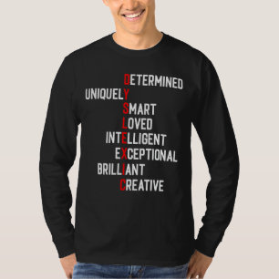 Definitie van dyslexie Bewustheid Interventionist T-shirt