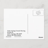 Definitie van een Quaker Briefkaart (Achterkant)