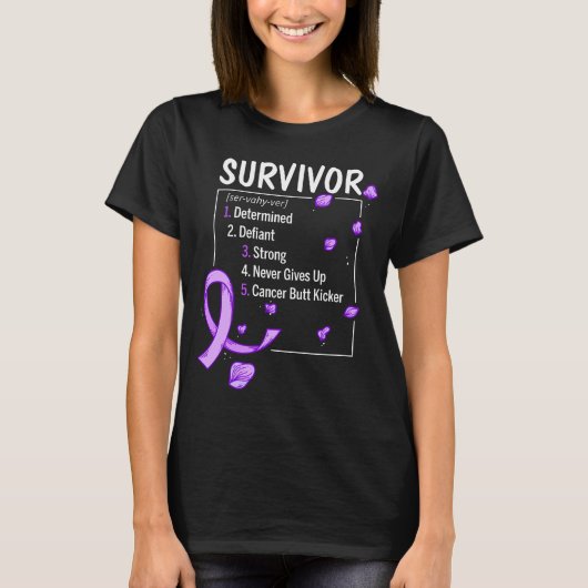 definitie van epilepsie-overleving t-shirt (Voorkant)