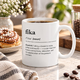 definitie van fika zweedse koffiepauze woordenboek koffiemok