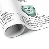 Definitie van fraude - TRUMP Cadeaupapier (Rol Hoek)