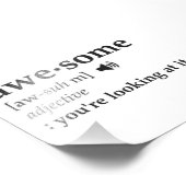 Definitie van Geweldige Je bekijkt het Foto Afdruk (Hoek)