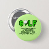 DEFINITIE VAN GOLF RONDE BUTTON 5,7 CM (Voorkant /achterkant)