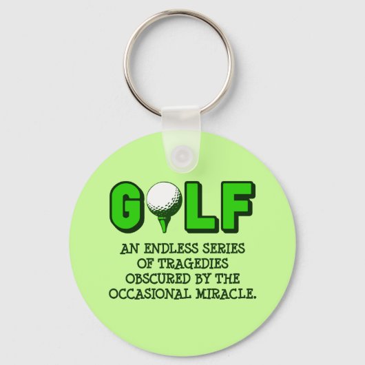 DEFINITIE VAN GOLF SLEUTELHANGER (Voorkant)