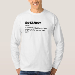 Definitie van Groene Duim Wetenschapper T-shirt