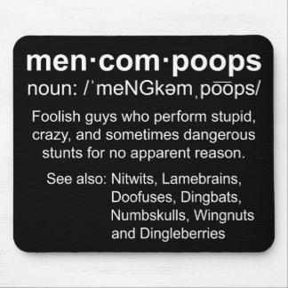 definitie van Mencompoops Muismat