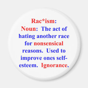 Definitie van racisme magneet