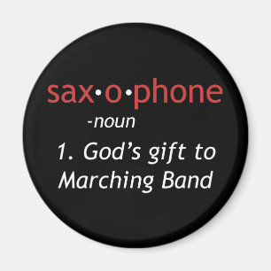 Definitie van saxofoon magneet
